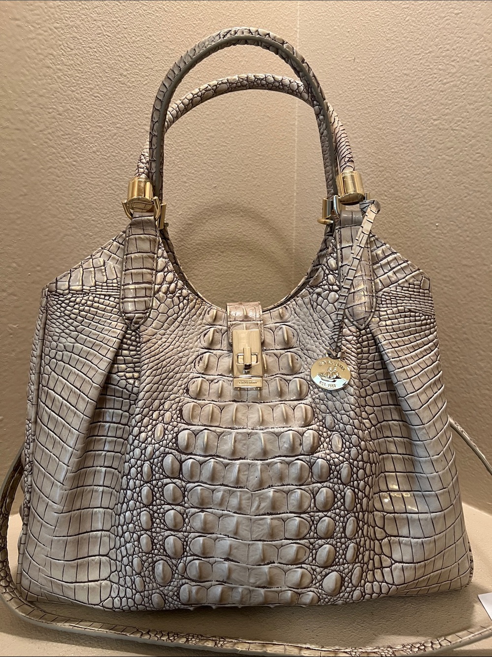 Brahmin Celia Sand Dune bag